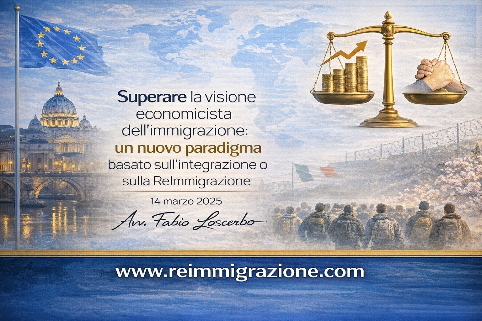 Superare la visione economicista dell’immigrazione: un nuovo paradigma basato sull’integrazione o sulla ReImmigrazione