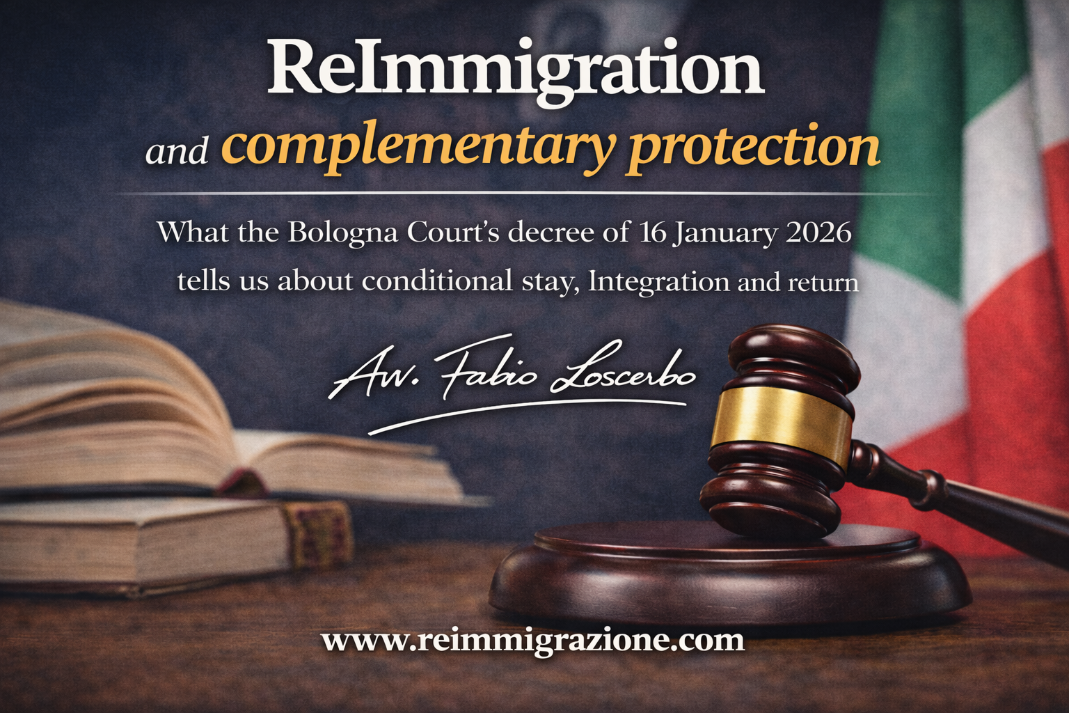 ReImmigration and complementary protection
