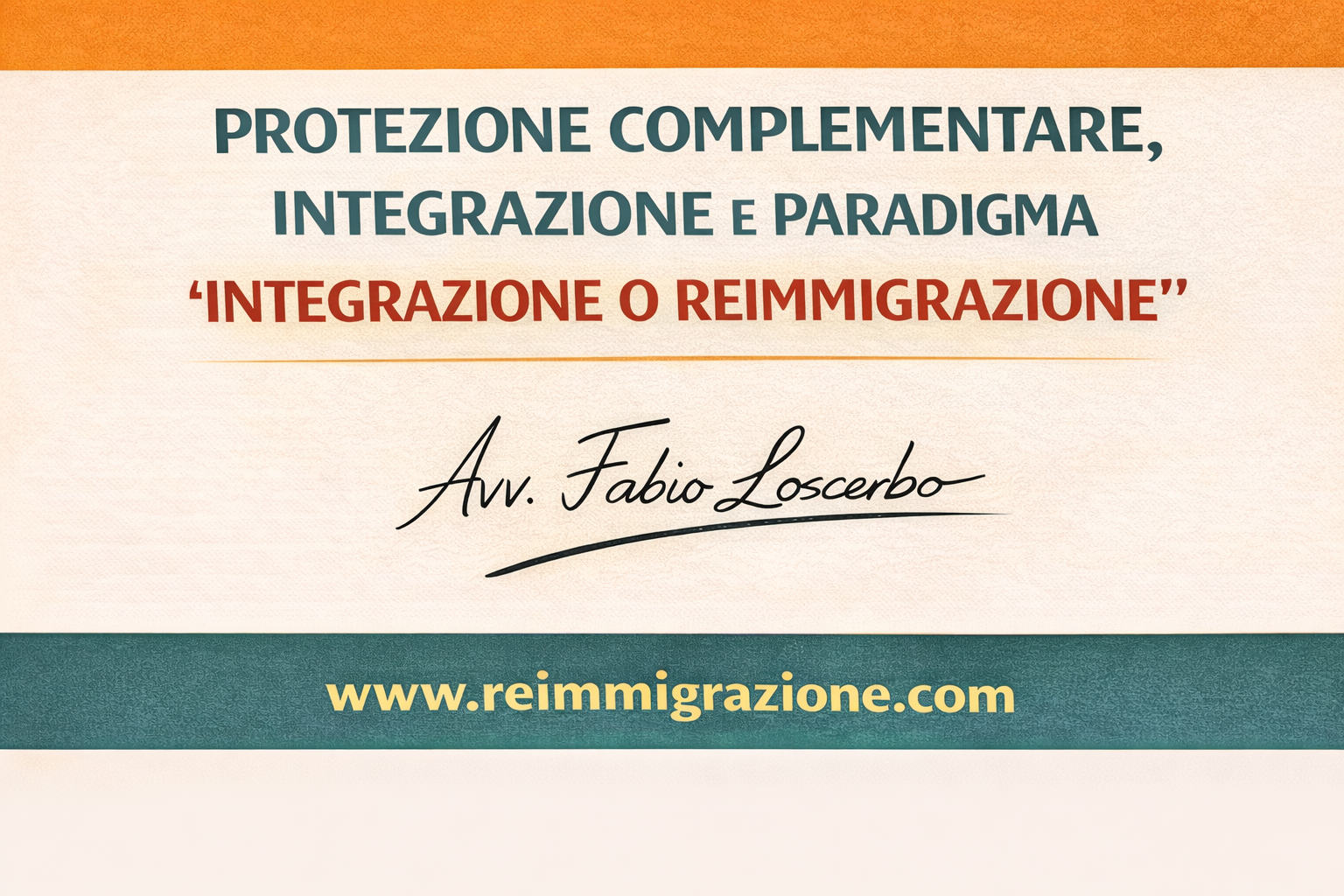 Protezione complementare, integrazione e paradigma “Integrazione o ReImmigrazione” – Tribunale Ordinario di Bologna, sentenza 19 dicembre 2025 (R.G. 596/24)