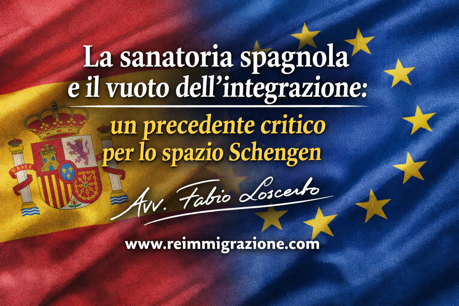 La sanatoria spagnola e il vuoto dell’integrazione: un precedente critico per lo spazio Schengen