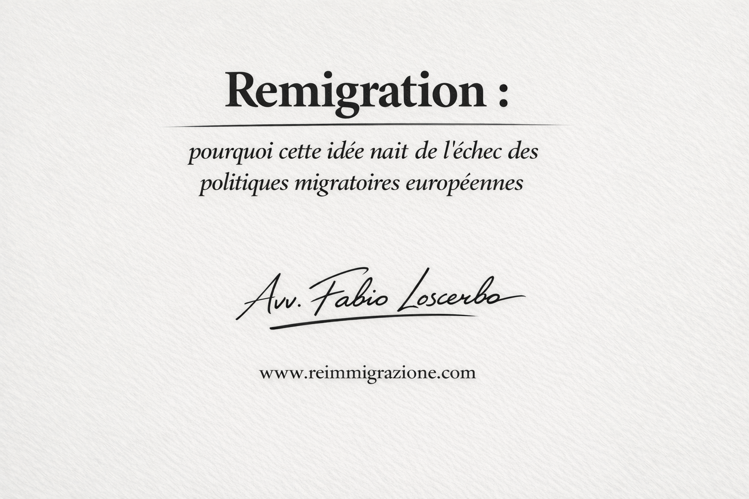 Remigration : pourquoi cette idée naît de l’échec des politiques migratoires européennes