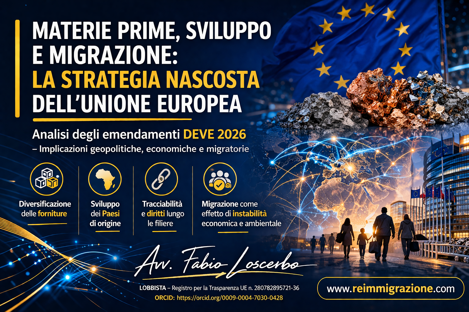 Materie prime, sviluppo e migrazione: la strategia nascosta dell’Unione europea (Analisi degli emendamenti DEVE 2026)
