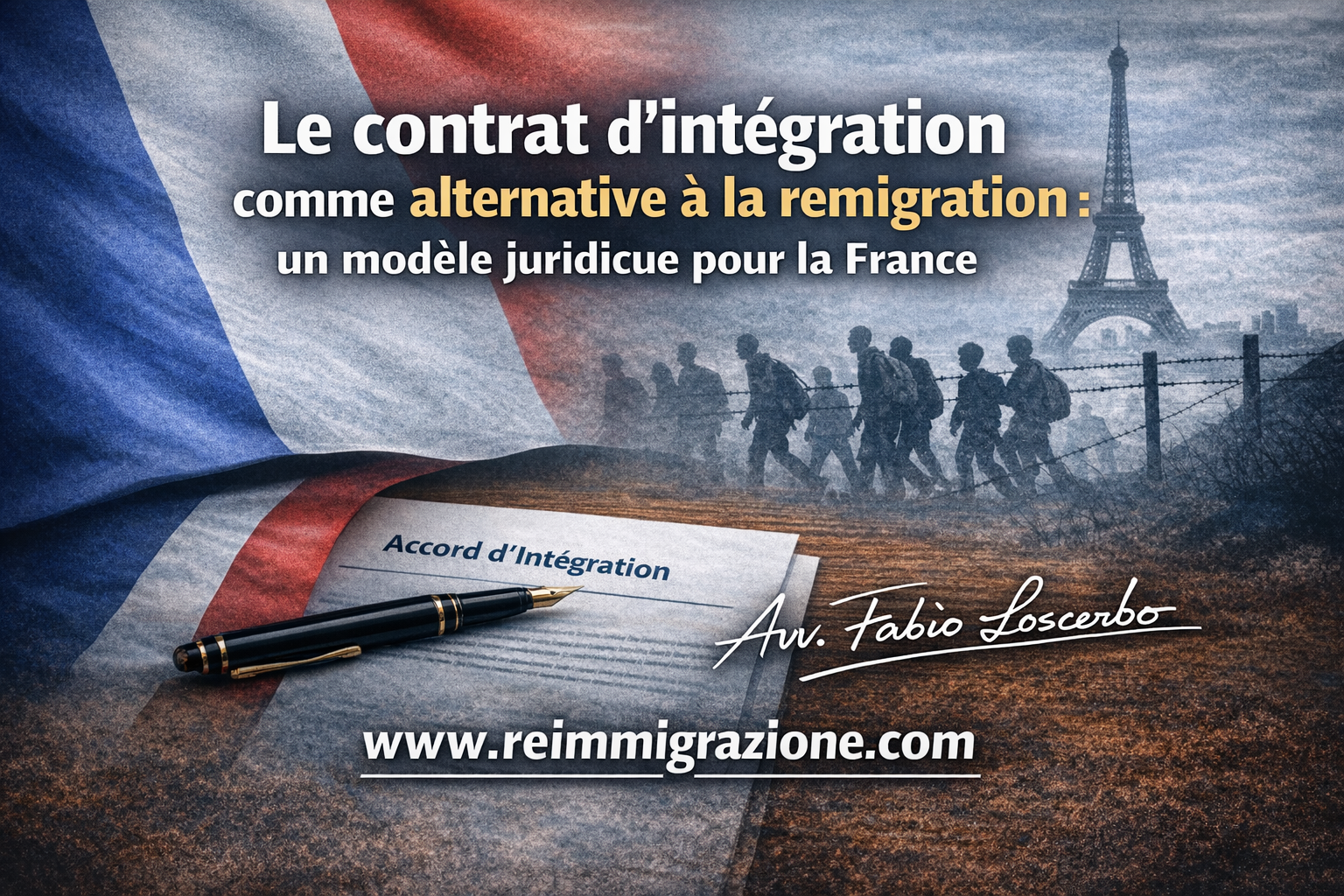 Le contrat d’intégration comme alternative à la remigration : un modèle juridique pour la France