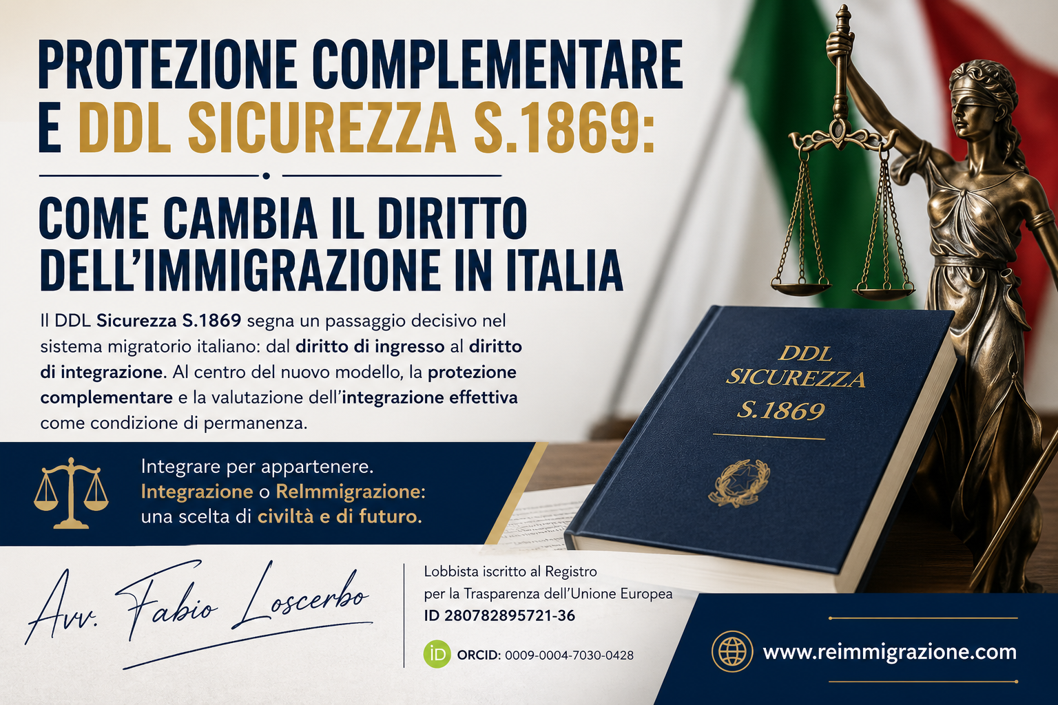 Protezione complementare e DDL Sicurezza S.1869: come cambia il diritto dell’immigrazione in Italia