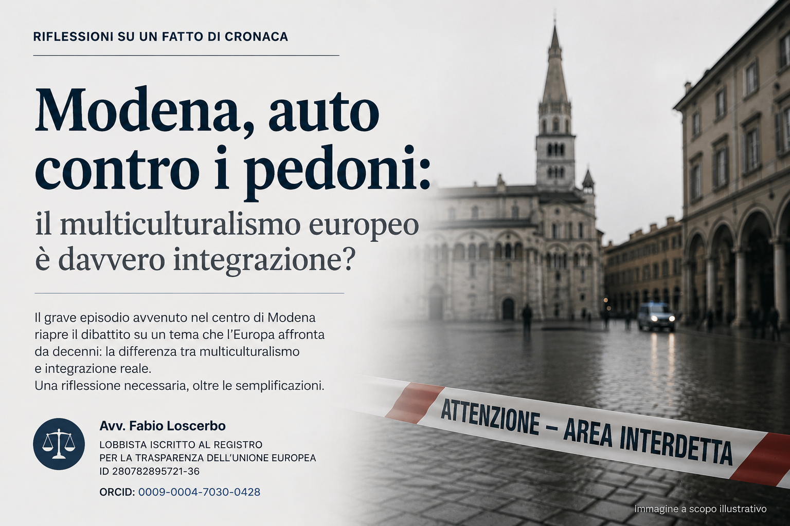 Modena, auto contro i pedoni: il multiculturalismo europeo è davvero integrazione?