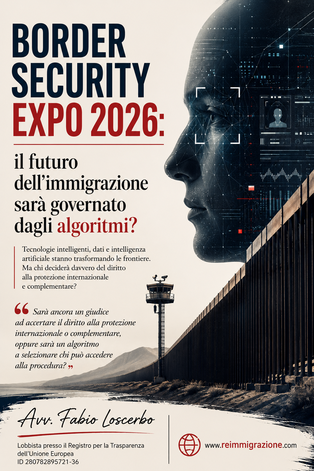 Border Security Expo 2026: il futuro dell’immigrazione sarà governato dagli algoritmi?