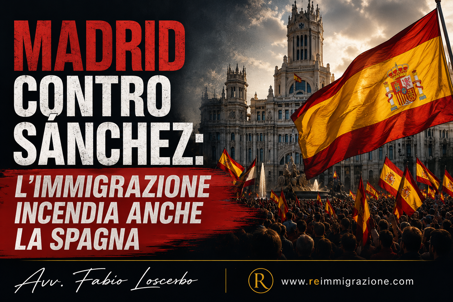 Madrid contro Sánchez: l’immigrazione incendia anche la Spagna