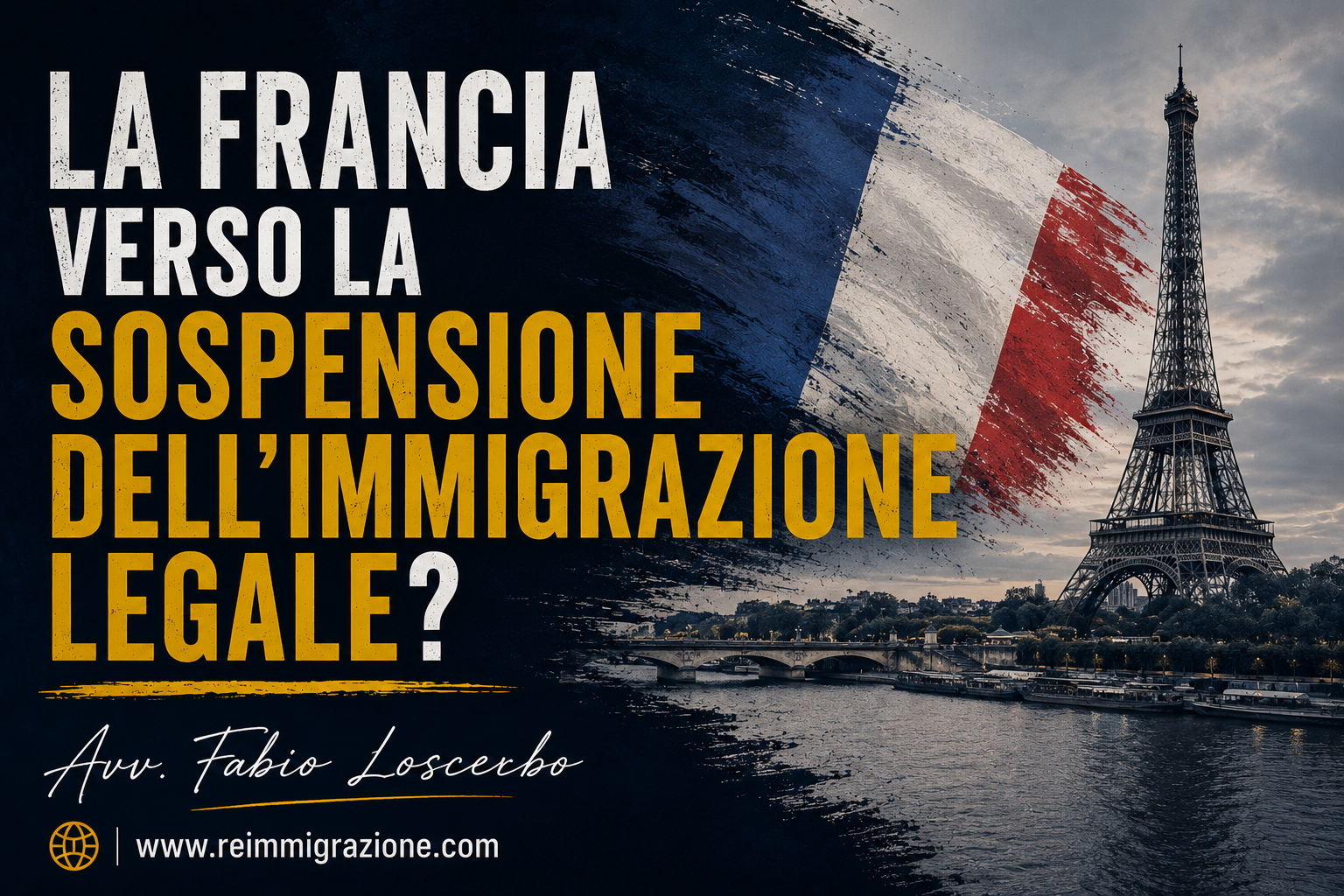 La Francia verso la sospensione dell’immigrazione legale?