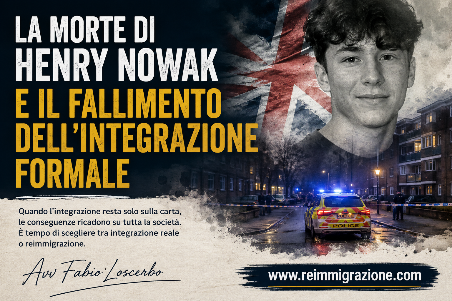 La morte di Henry Nowak e il fallimento dell'integrazione formale