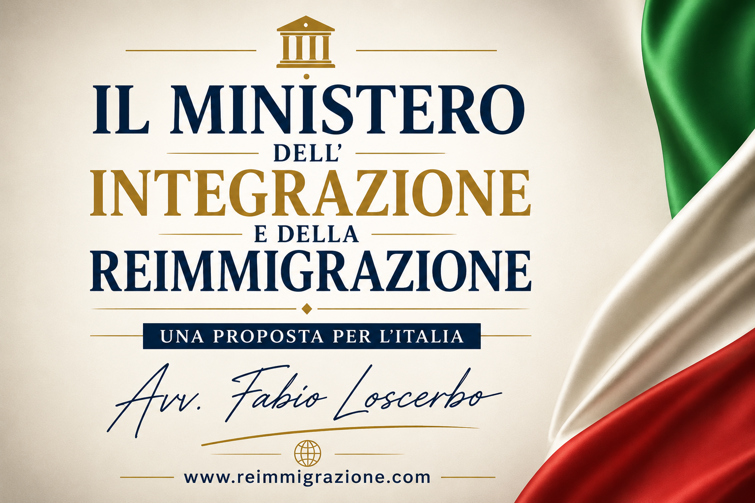Il Ministero dell'Integrazione e della ReImmigrazione: una proposta per l'Italia