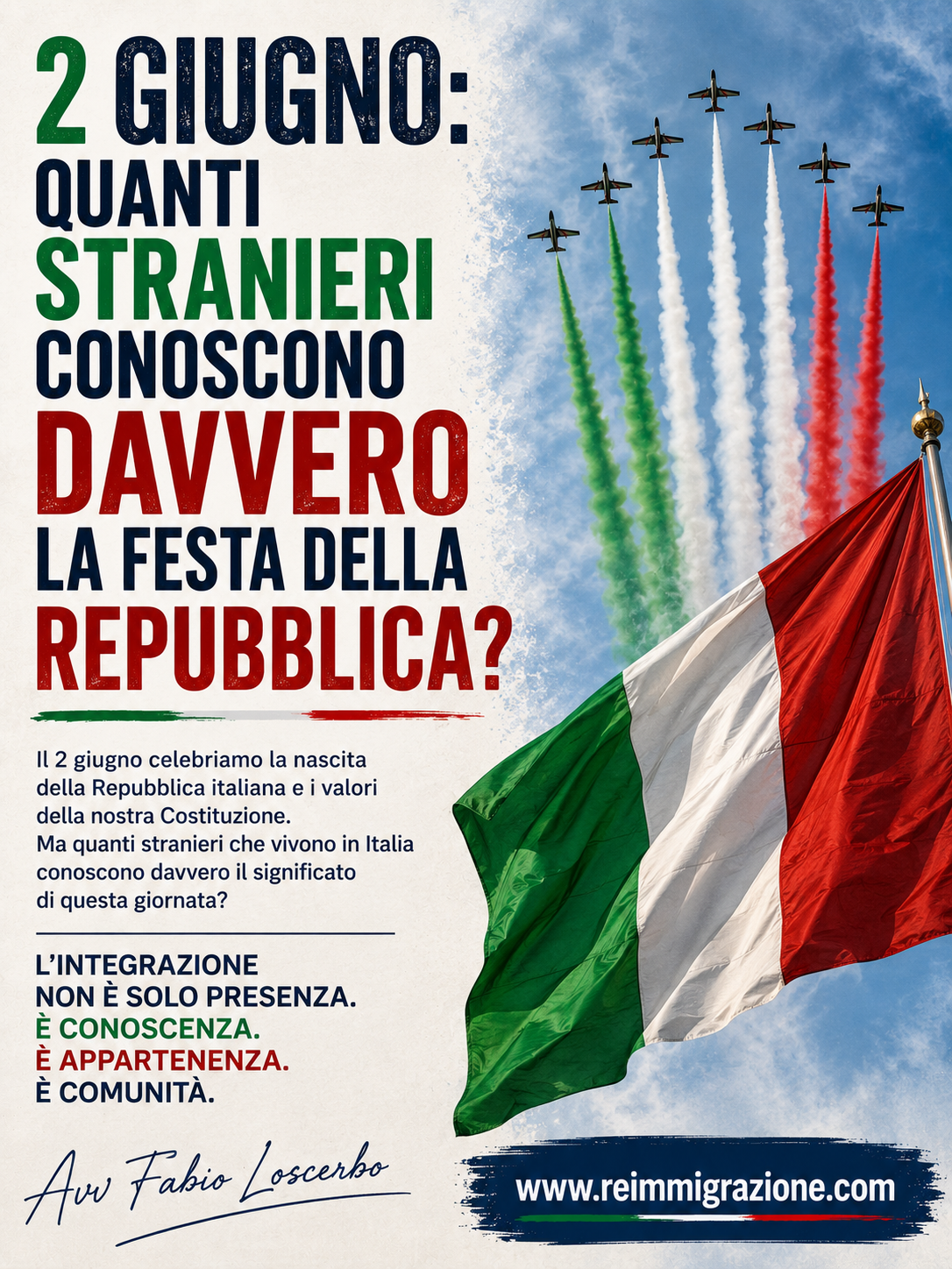 2 giugno: quanti stranieri conoscono davvero la Festa della Repubblica?
