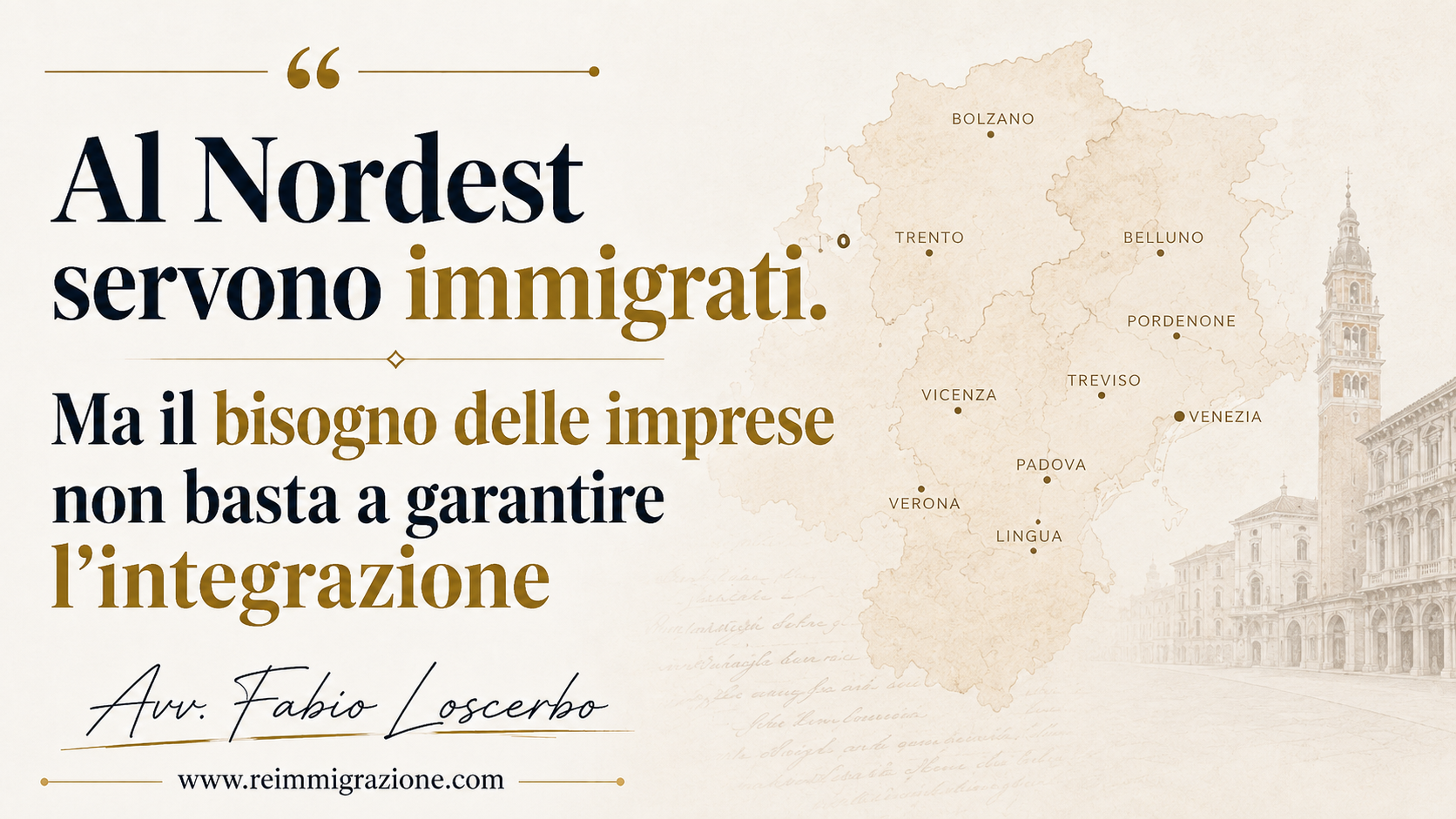 Al Nordest servono immigrati. Ma il bisogno delle imprese non basta a garantire l’integrazione