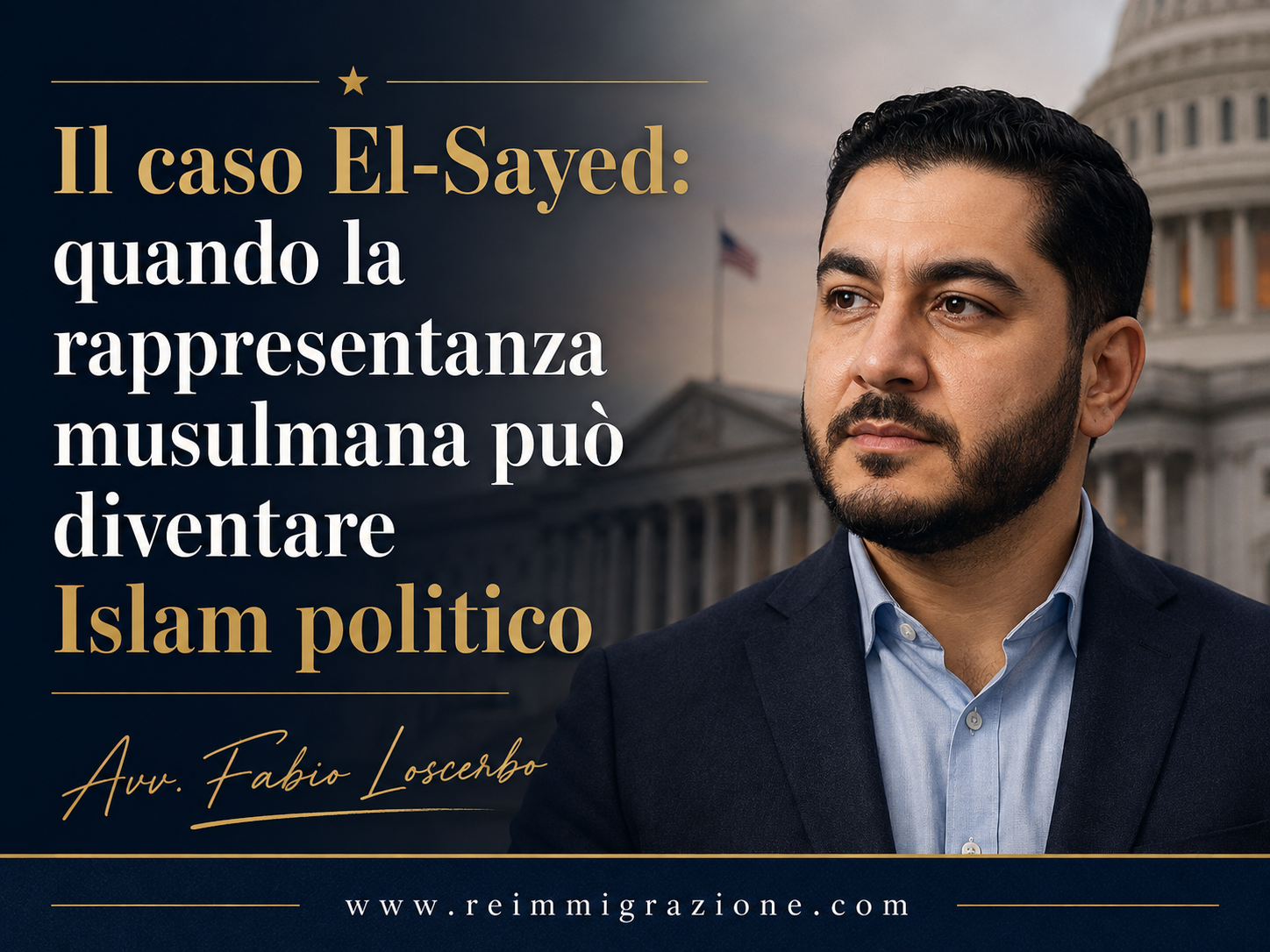 Il caso El-Sayed: quando la rappresentanza musulmana può diventare Islam politico