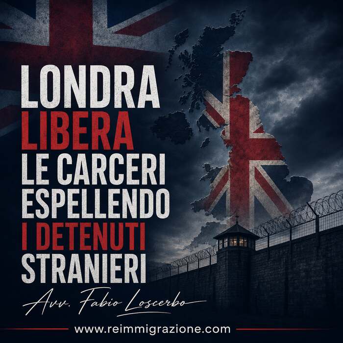 Londra libera le carceri espellendo i detenuti stranieri: una scelta di buon senso che l’Europa ha dimenticato
